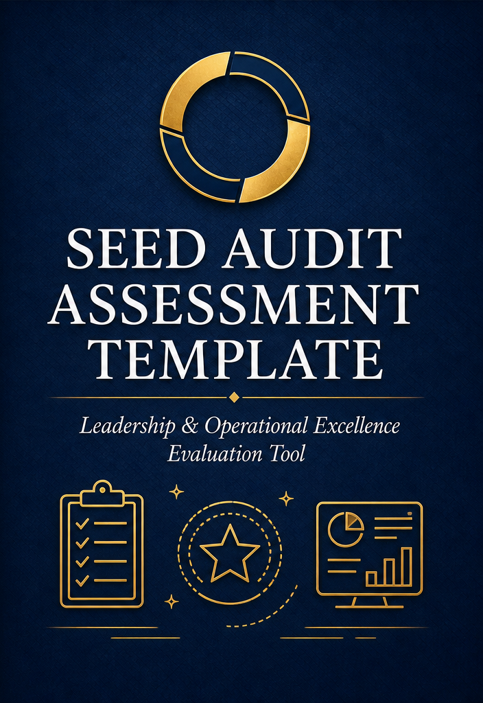 SEED Audit & Assessment Template cover